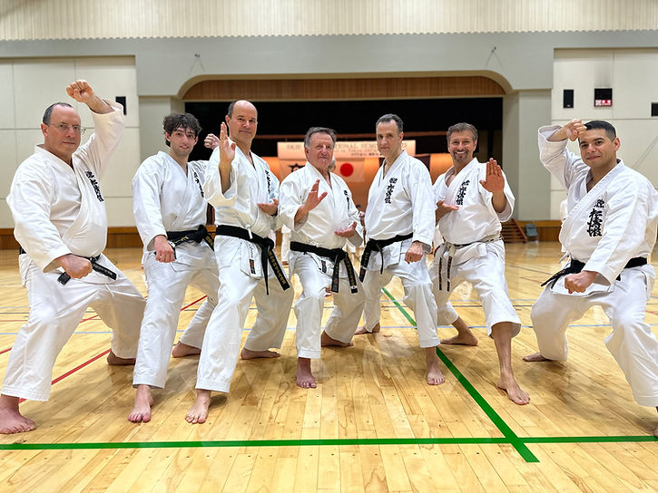 TWSK instructors and students at international training
